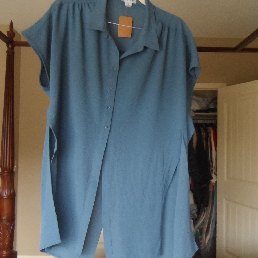 Blue Button up shirt